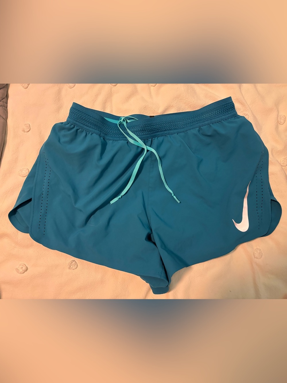 Nike Aeroswift 4” Running Split Shorts Blue M